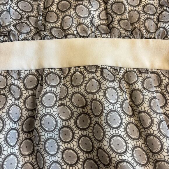 Raoul Caroline 100% Silk Lace Print Dress US 14 NWT Elegant Midi Cocktail - Picture 8 of 10